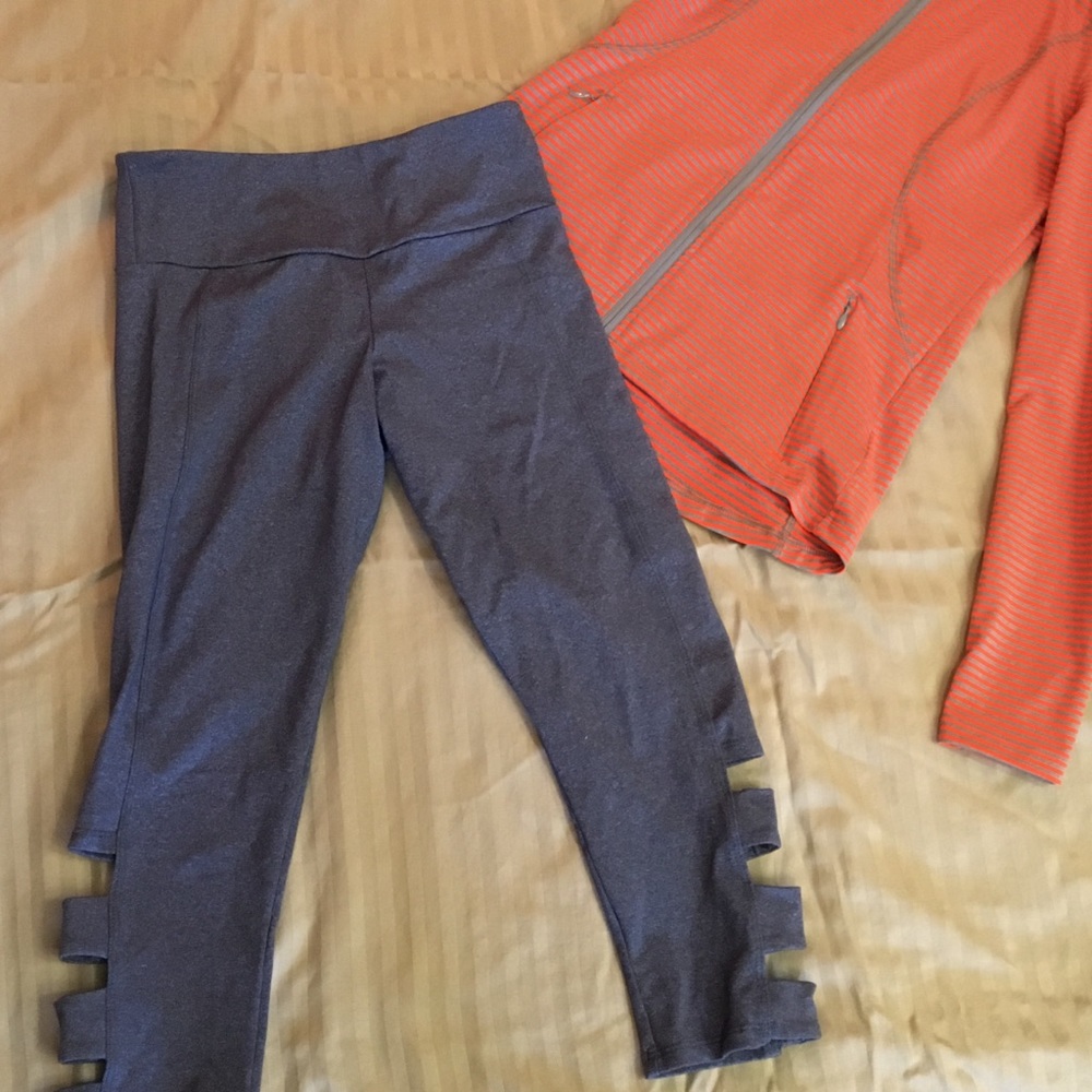 Yoga pants and Jacket